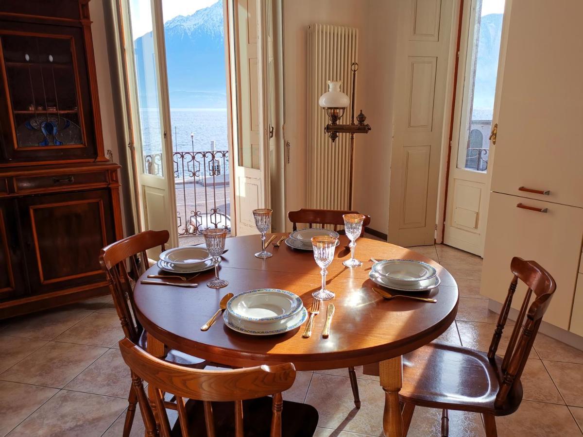 Elegant Historic Large House On Lake Como Lejlighed Gravedona Eksteriør billede